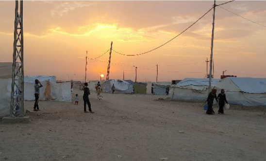 87,000 people fled fighting in Falluja and now shelter in sprawling camps